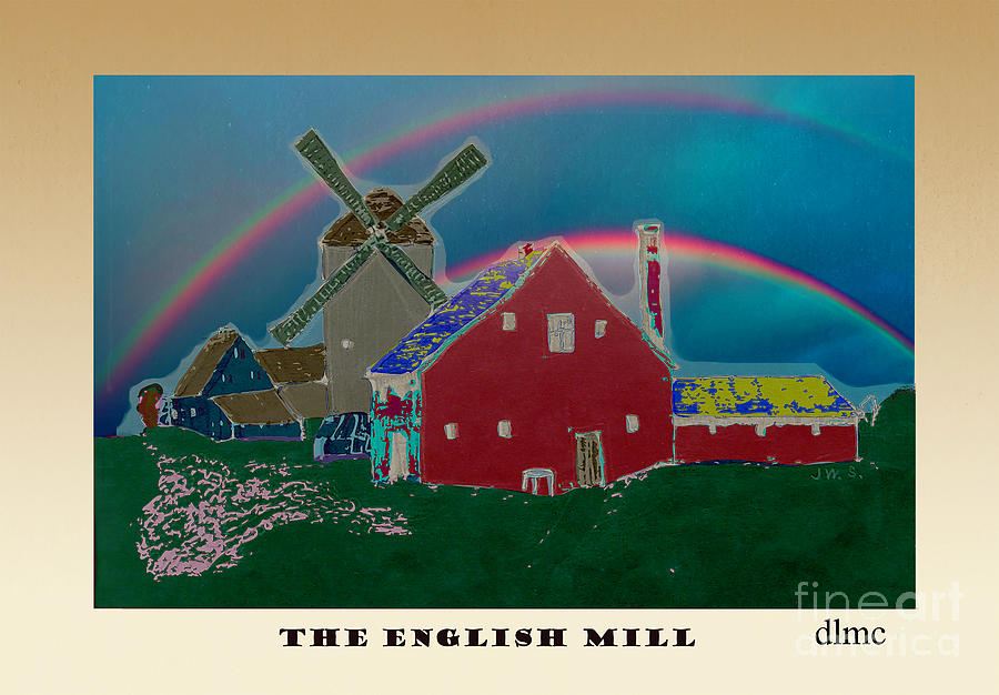 Dark Night Mill Painting by Donna L Munro