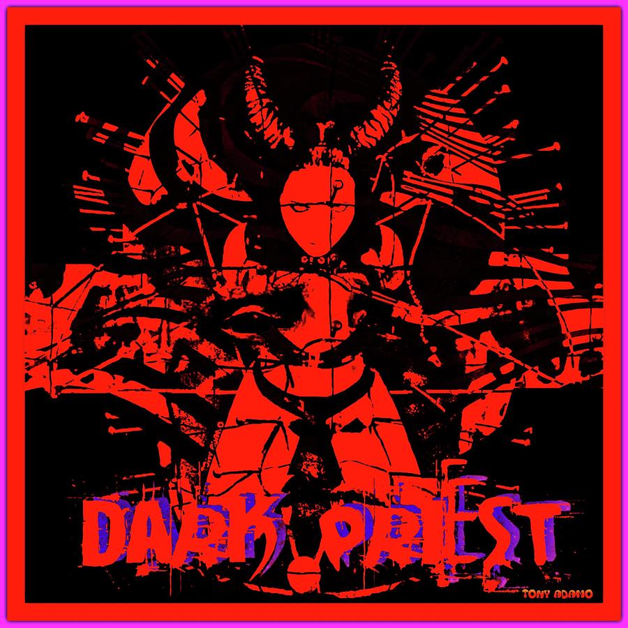 Dark Priest Digital Art by Tony Adamo - Fine Art America