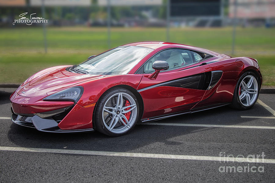 Dark Red McLaren Photograph by S Jamieson - Fine Art America