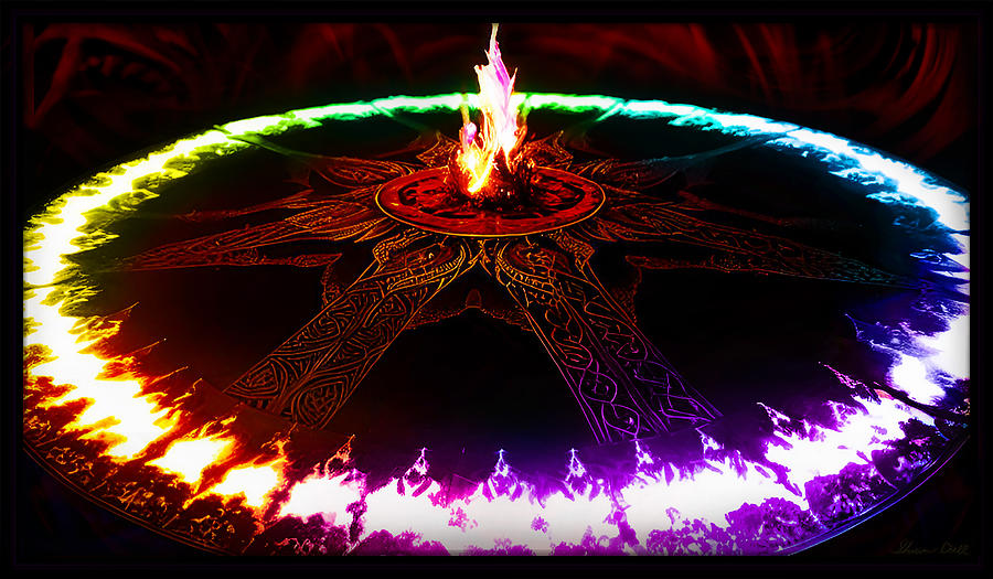 Dark Ritual Digital Art by Shawn Dall Dark Ritual Digital Art by Shawn Dall