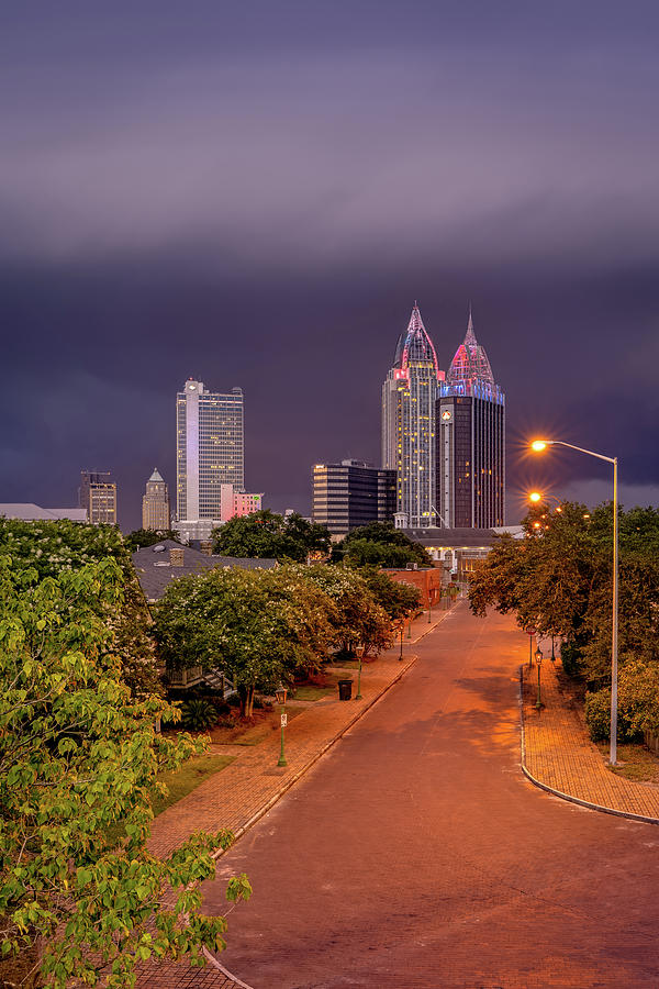 Dark Skies and City Lights Photograph by Brad Boland