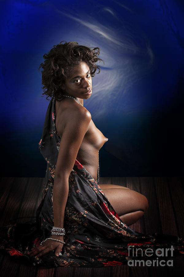Chynna African American Nude Girl In Sexy Sensual Photograph And In 