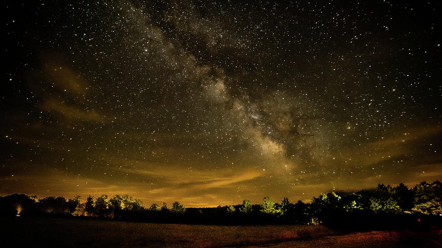 Dark Sky Milky Way Photograph by Ron Biedenbach