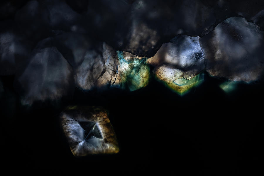 Dark Stone with Colors Fine Art Photo Photograph by Nanda Bussers ...