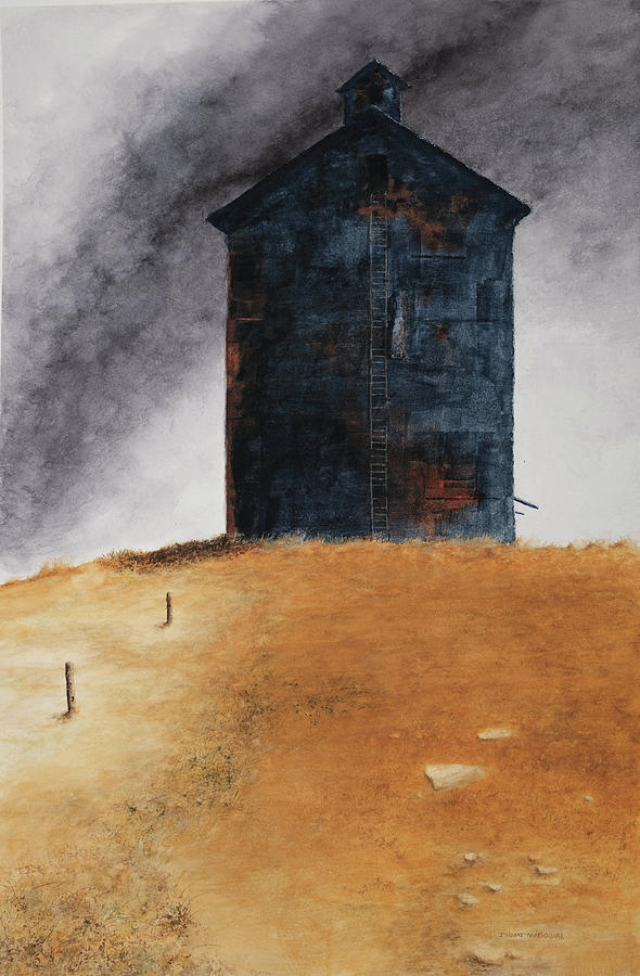 Foreboding Painting - Dark Tower by Jimmy Magouirk