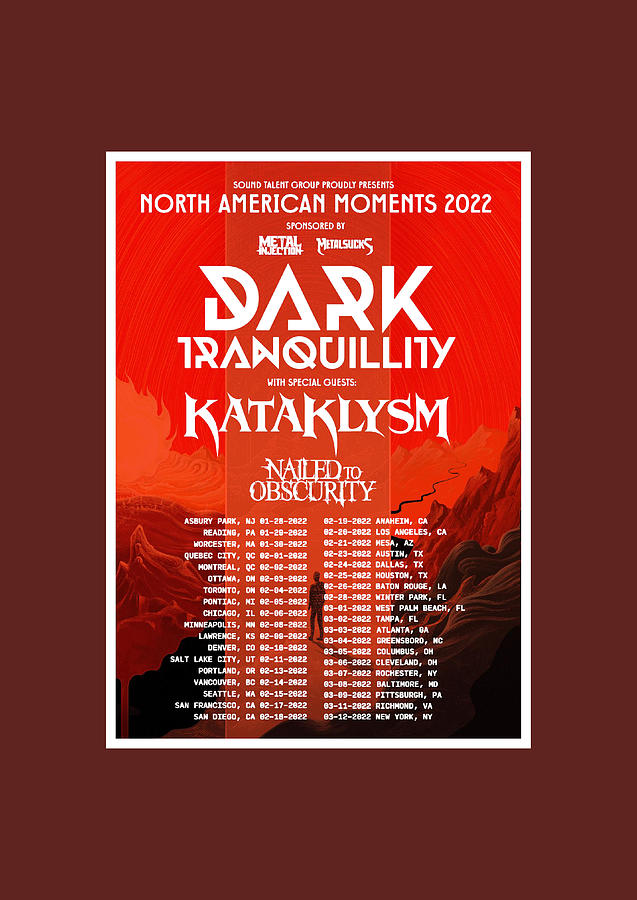 dark tranquillity tour 2022
