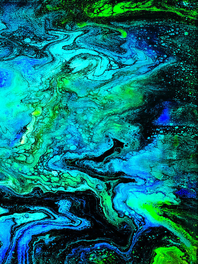 Dark Water Painting by Jenn Bakker Breathtaking Moments Photography