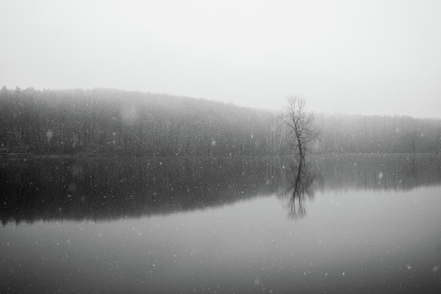 Dark Winter Landscape Photograph by Martin Vorel Minimalist Photography