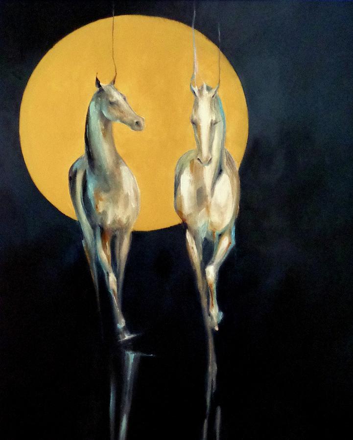 Darker Equinox Painting by Dina Dargo