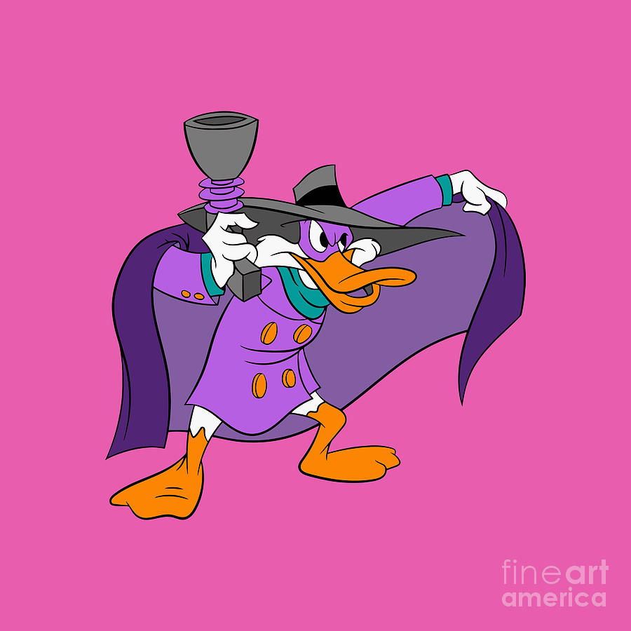 Darkwing Duck Drawing By Lili Uyainah - Fine Art America