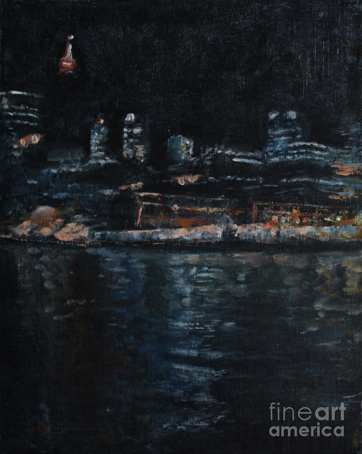 Darling Harbour Painting by Jane See