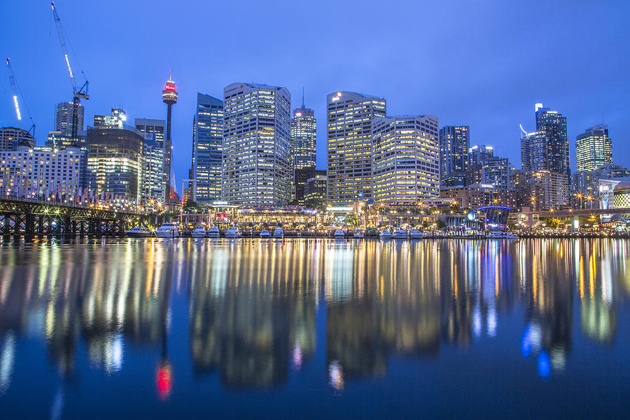 Darling harbour, Sydney Photograph by JulieanneBirch