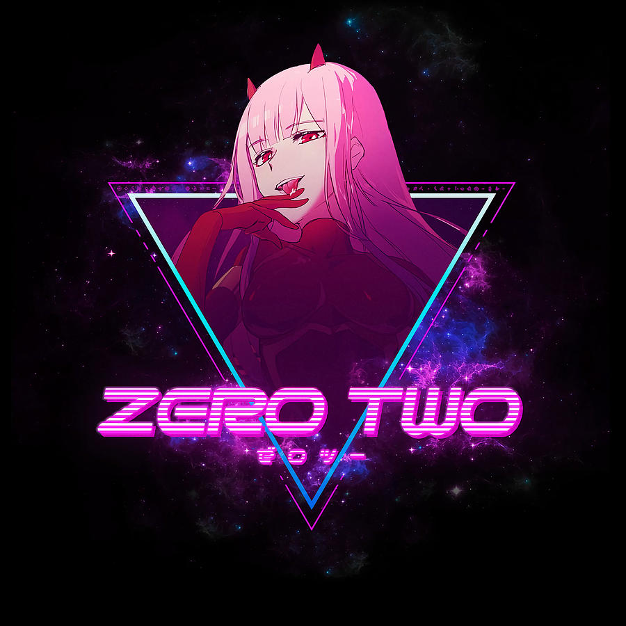 Darling in the Franxx Zero Two 002 Aesthetic Painting by Lee Mark