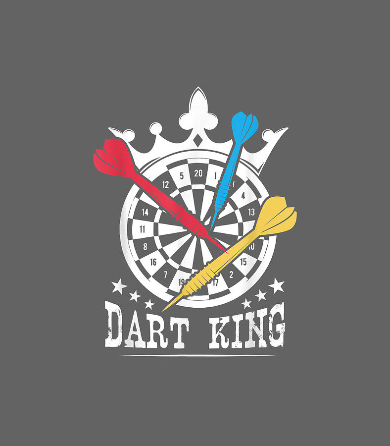 Dart King For Player And Darts Fans Men Digital Art by Arlo Ada Fine Art America