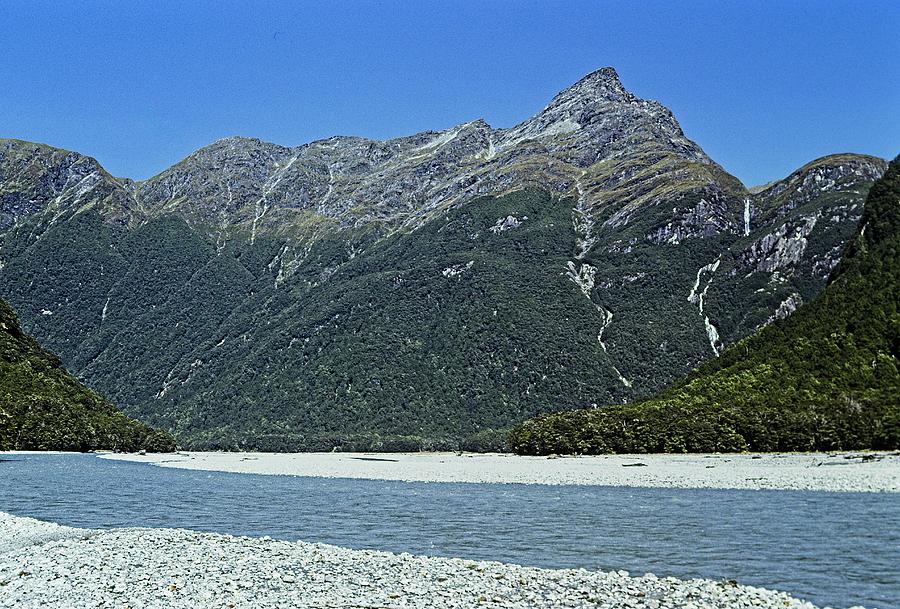 Dart River and Mt Nox, New Zealand  Photograph by Steven Ralser