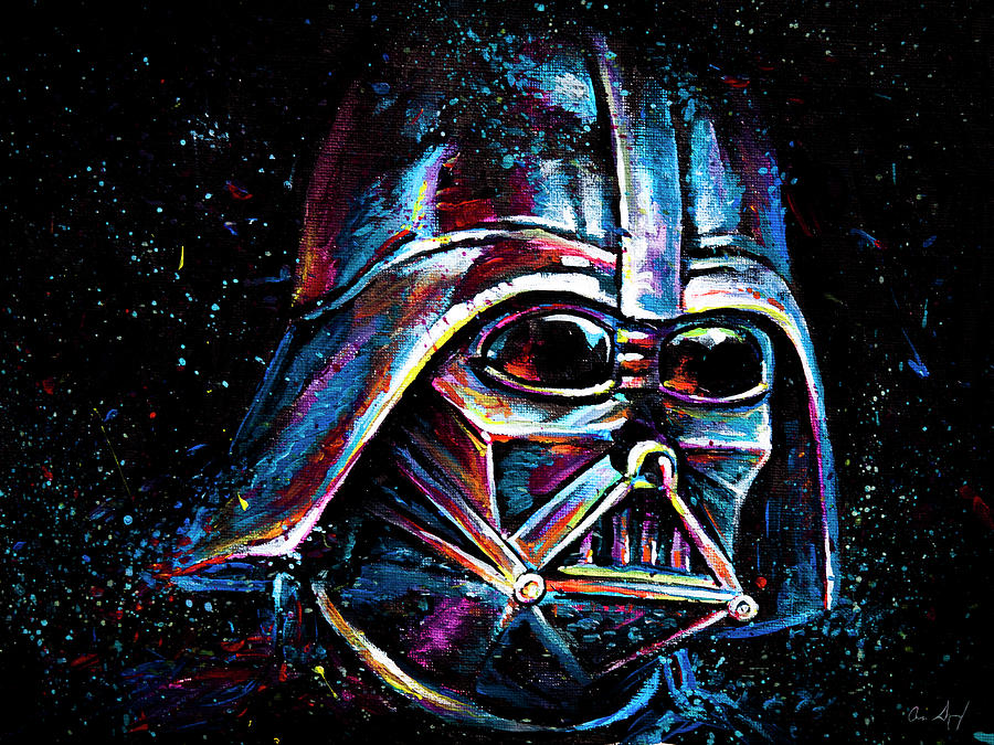 Darth Painting by Aaron Spong
