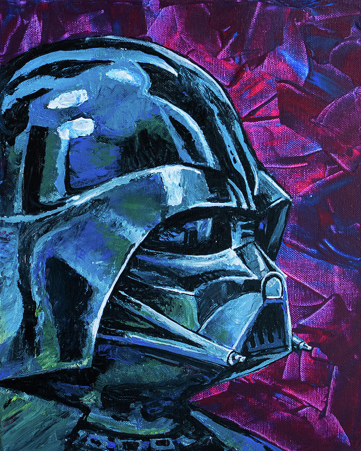 Darth Vader Painting by Aaron Spong