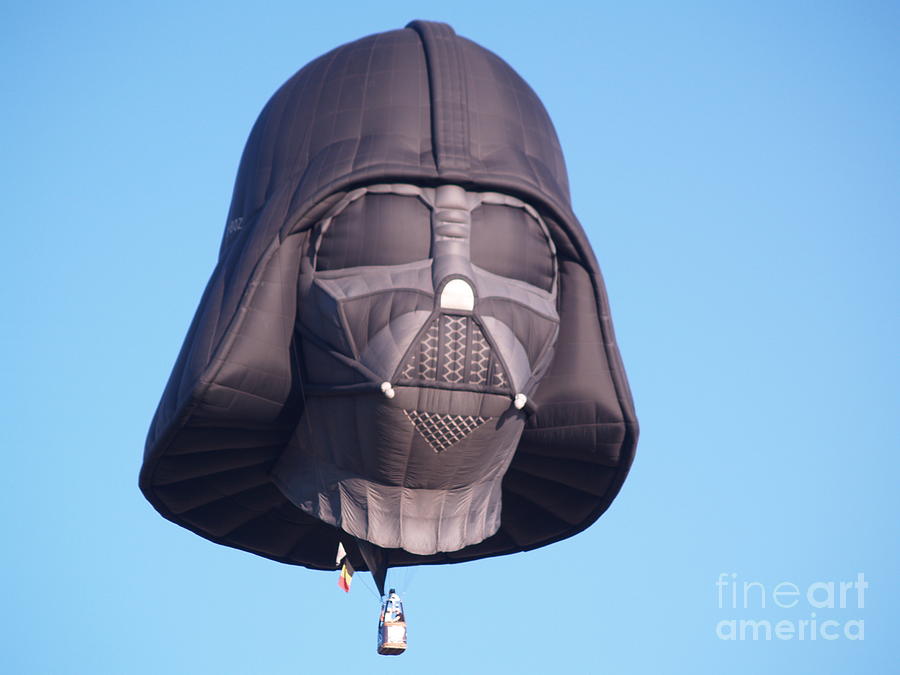 Darth Vader Photograph - Darth Vader Balloon by Arthur Houston