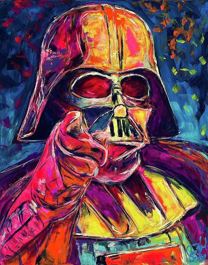 Darth Vader You Painting by Jorge Ballinay - Pixels