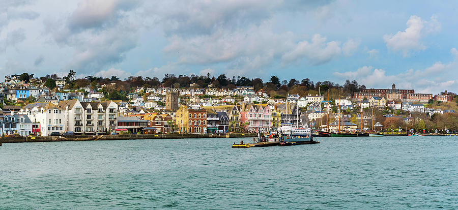 Dartmouth From Estuary Photograph by Maggie Mccall