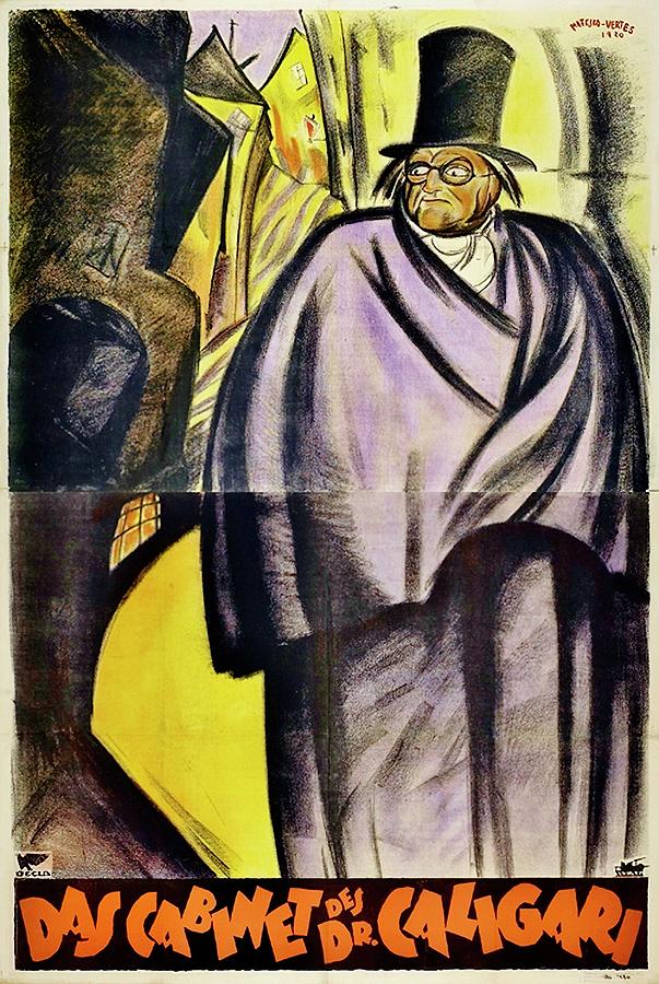 Das Cabinet des Dr. Caligari, 1920 Mixed Media by Movie World Posters