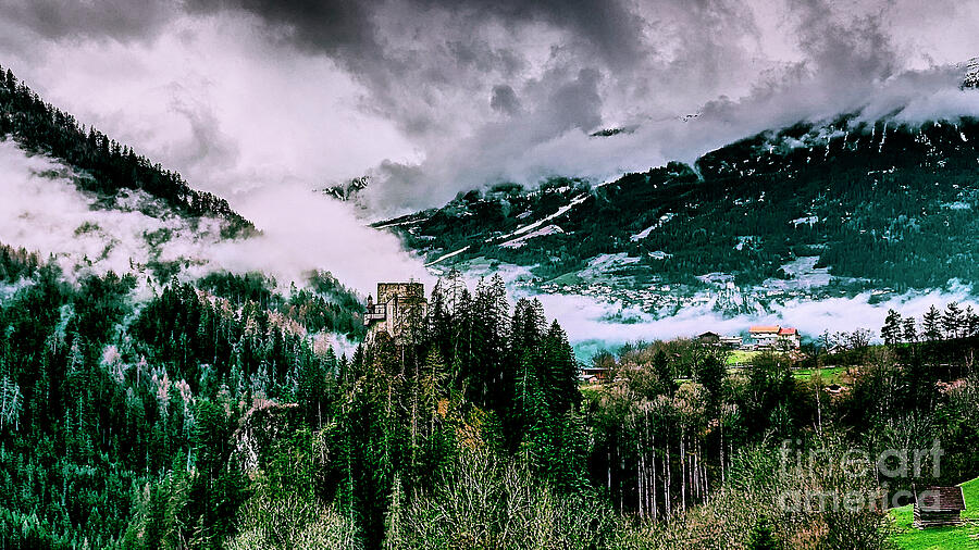 Castle Photograph - Das Geisterschloss by Chris Bee