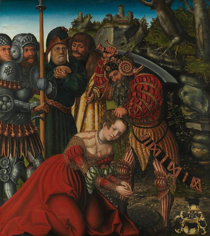 Das Martyrium der Heiligen Barbara The Martyrdom of Saint Barbara ...