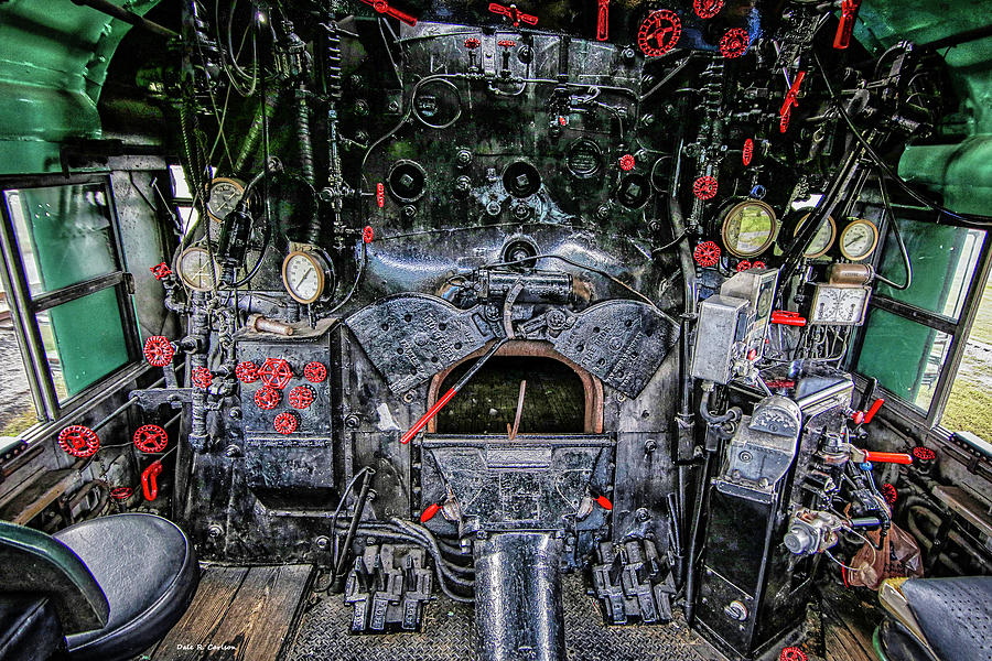 Dashboard of Steam Photograph by Dale R Carlson