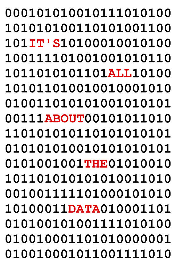 Data Digital Art by Richard Reeve