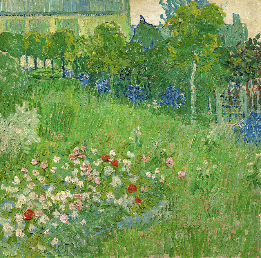 Daubigny's Garden, 1890 Painting by Vincent van Gogh - Pixels