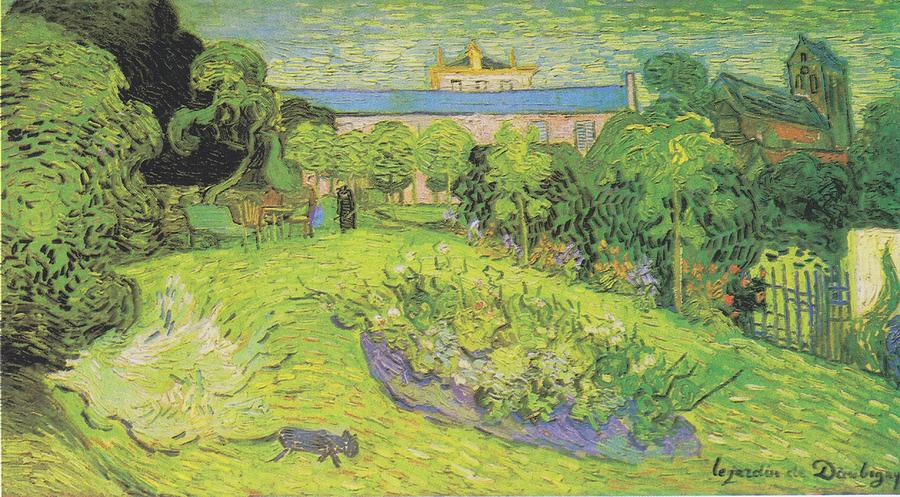 Vincent Van Gogh Painting - Daubignys Garden #3 by Vincent van Gogh