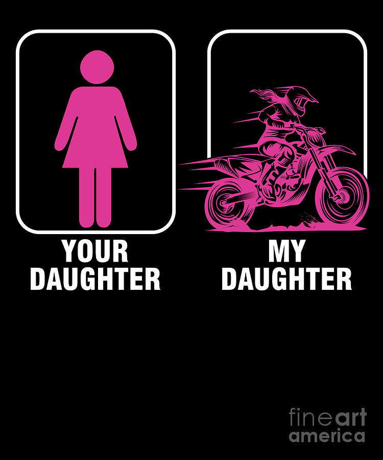 Dirt Bike Daddy, Daughter and Son Tumbler, Racing Family, Motocross Daddy  Boy and Girl Travel Tumbler, Birthday/christmas/father's Day Gifts 