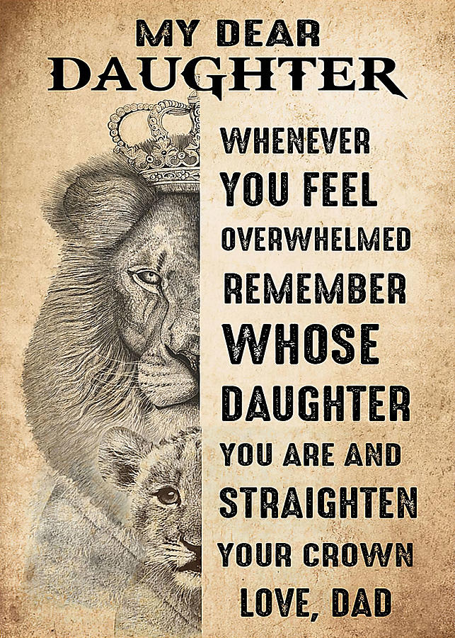 Daughter TO DAUGHTER LION CROWN Digital Art by Gambrel Temple - Fine ...