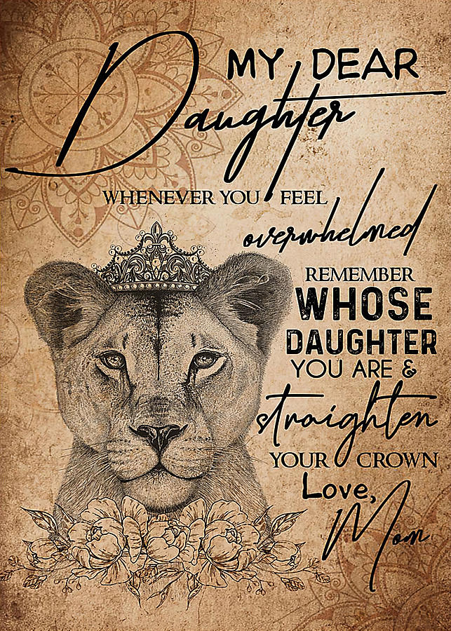 Daughter TO DAUGHTER LIONESS CROWN Digital Art by Gambrel Temple - Fine ...