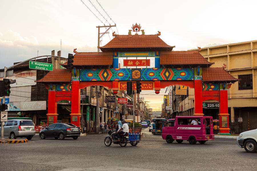 Davao Chinatown Photograph by Holgs