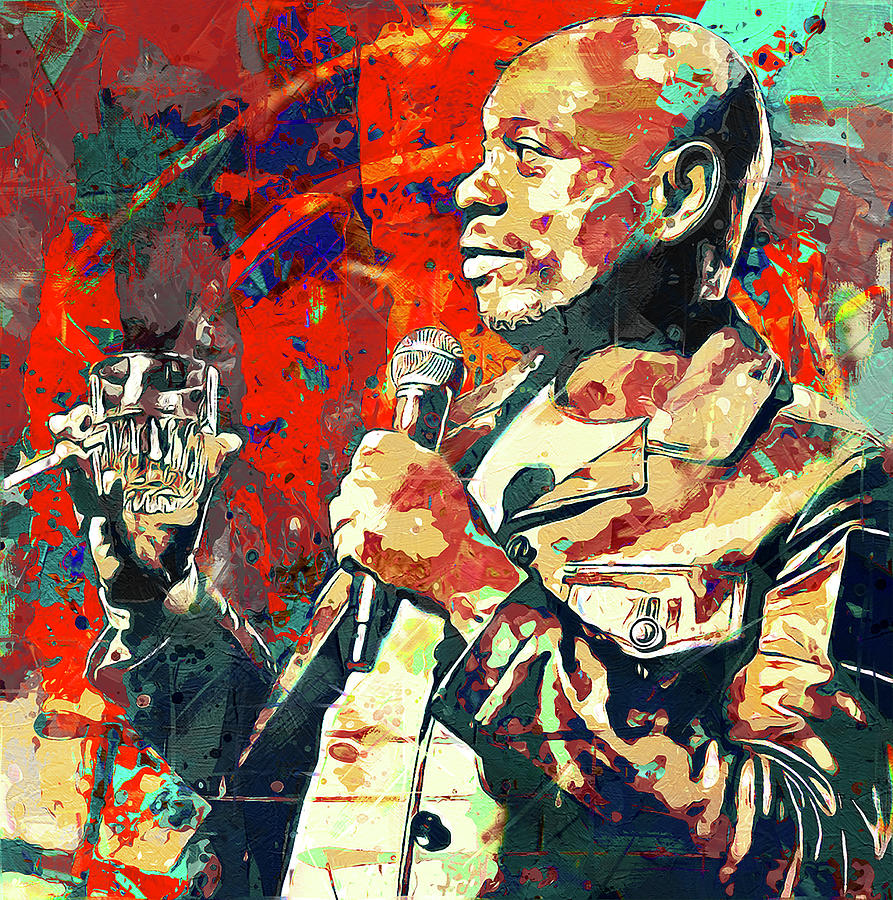 Dave Chappelle Prophet Painting by John Farr - Fine Art America