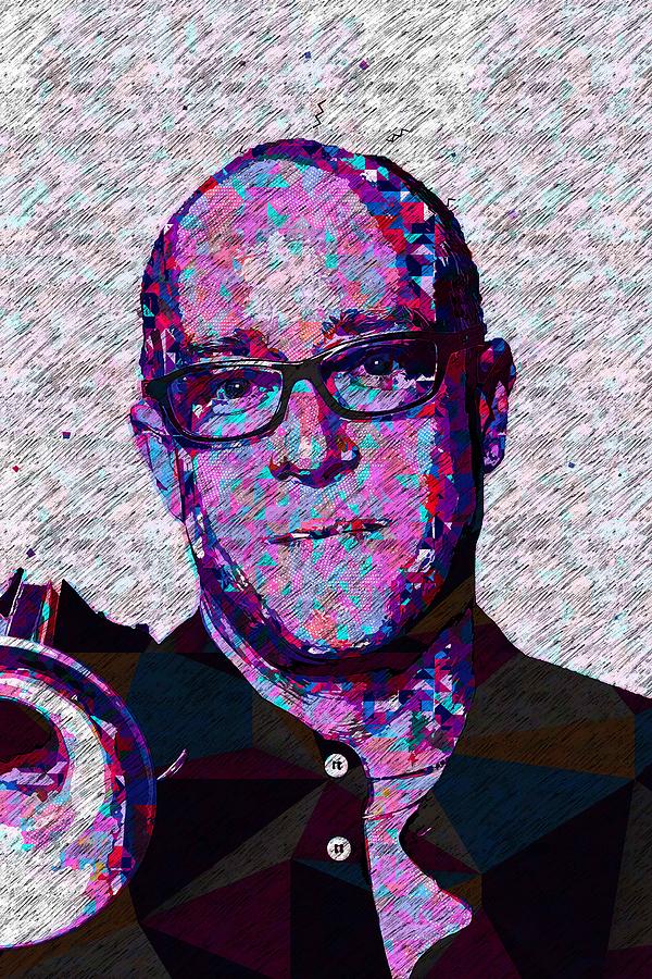 Dave Douglas Pop Art Digital Art by Streich Roslyn | Fine Art America