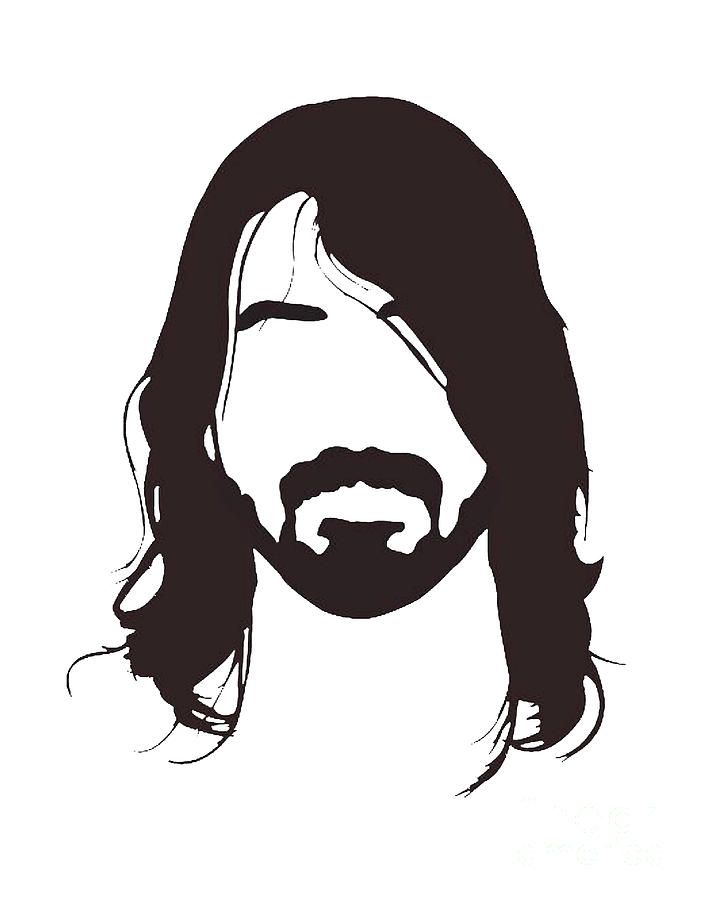 Dave grohl Digital Art by June Robert