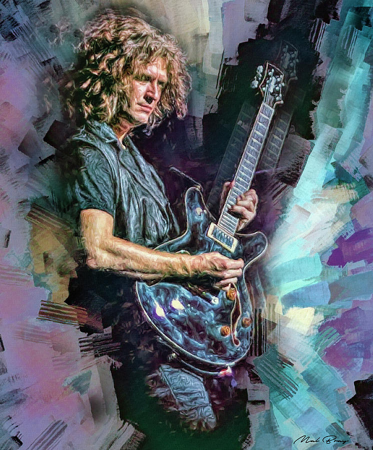 Dave Keuning Mixed Media by Mal Bray - Fine Art America