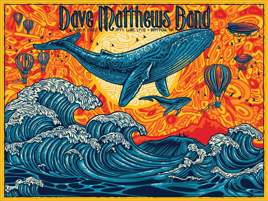 Dave Matthews Band Bristow 22 Digital Art by Perienteritis Srewes ...