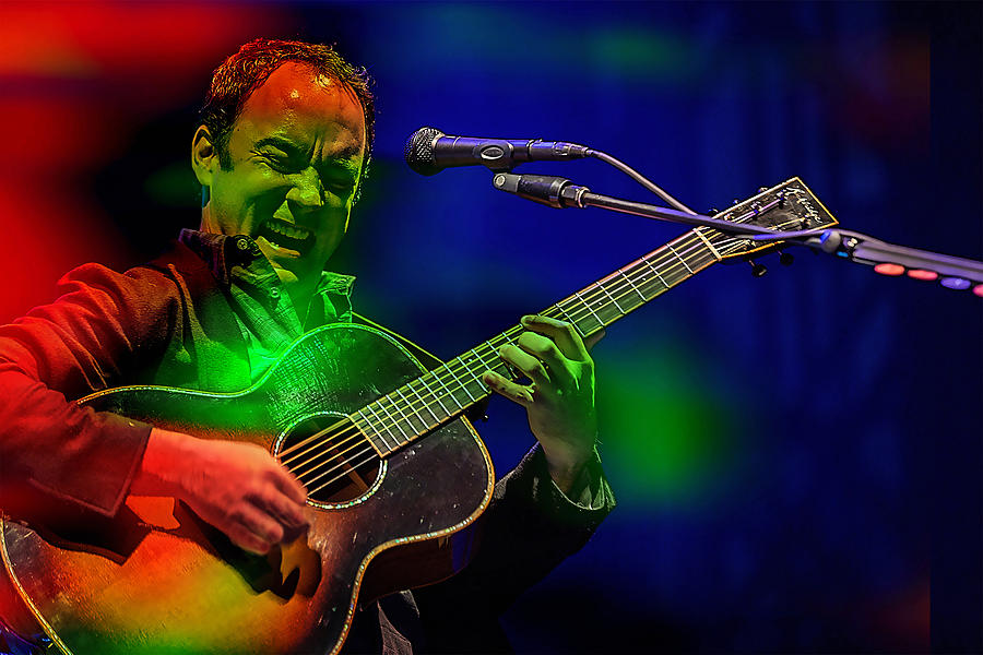 Dave Matthews Mixed Media by Marvin Blaine