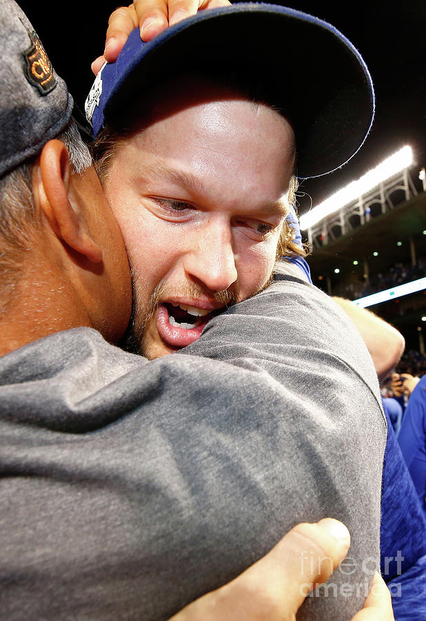 Dave Roberts And Clayton Kershaw Photograph by Jamie Squire Dave Roberts And Clayton Kershaw Photograph by Jamie Squire