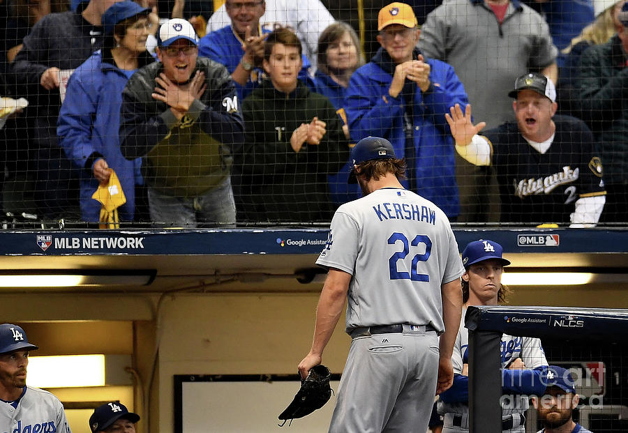 Dave Roberts And Clayton Kershaw Photograph by Stacy Revere Dave Roberts And Clayton Kershaw Photograph by Stacy Revere