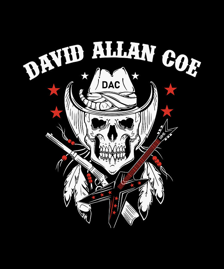 David Allan Coe Official T Shirt Digital Art By Cynthia Pottorff Fine   David Allan Coe Official T Shirt Cynthia Pottorff 