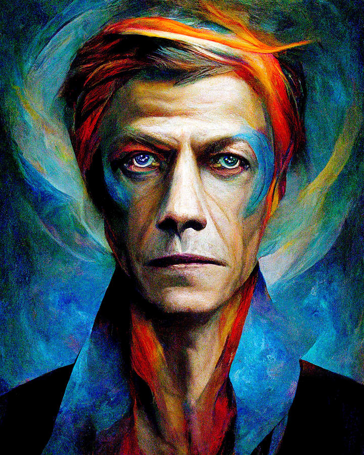 David Bowie #1 Digital Art by Craig Boehman - Fine Art America