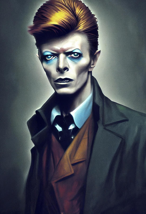 David Bowie as John Constantine frontal portrait tren afcd5c49 3dde ...