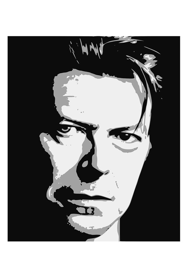David Bowie 12 English Rock Star Legend Music Icon Actor Songwriter Poster