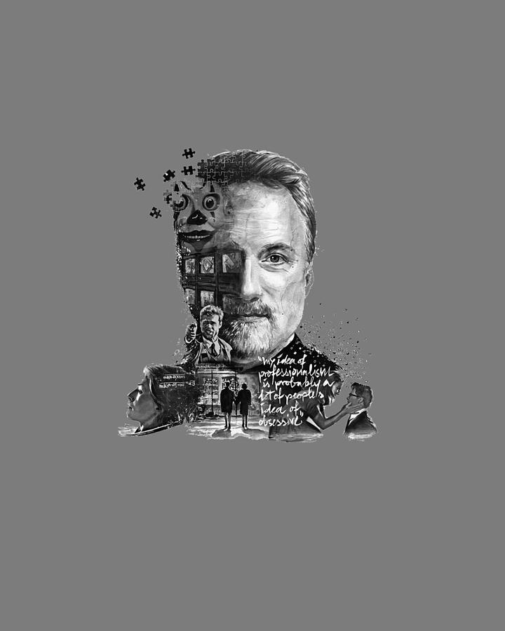 David Fincher Drawing by Itare Pelita - Pixels