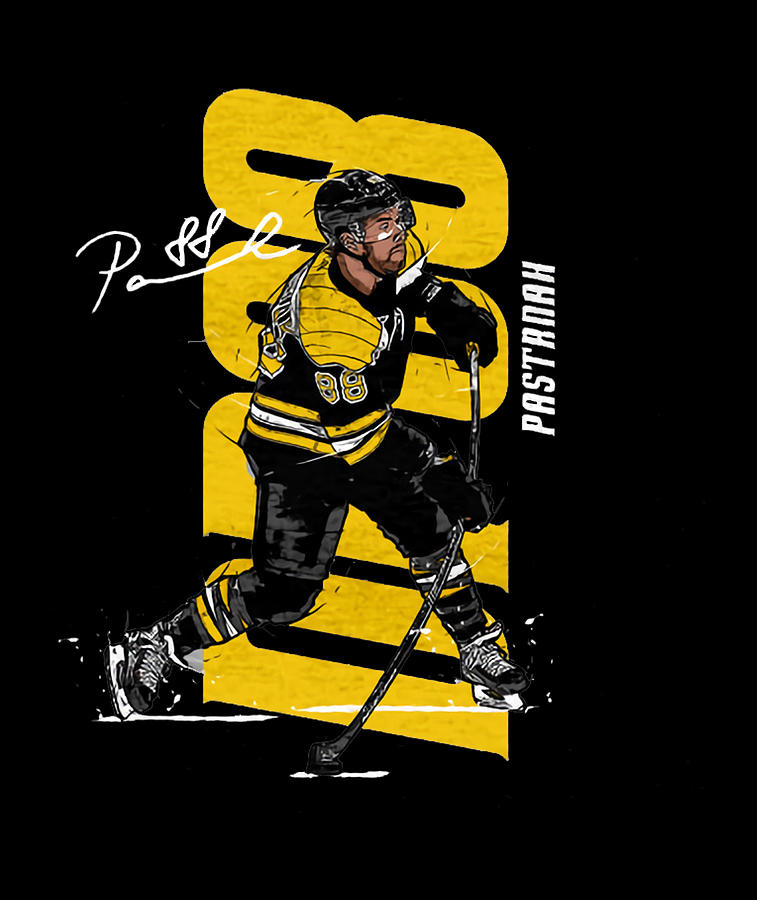 David Pastrnak Vertical Digital Art by Kelvin Kent - Fine Art America