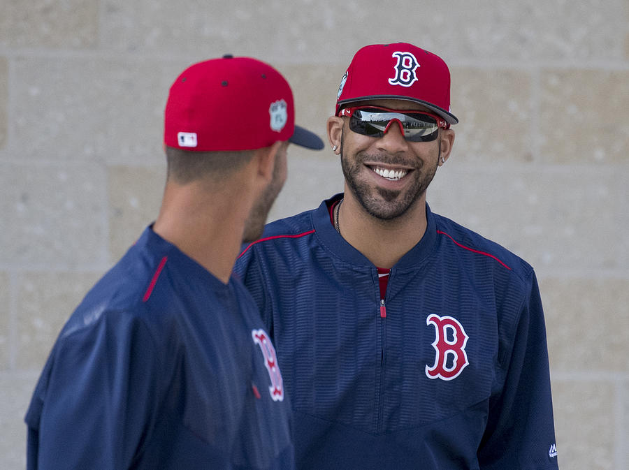 David Price and Rick Porcello Photograph by Michael Ivins/Boston Red Sox